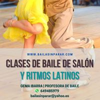 CLASES PRESENCIALES BAILE DE SALON Y LATINOS